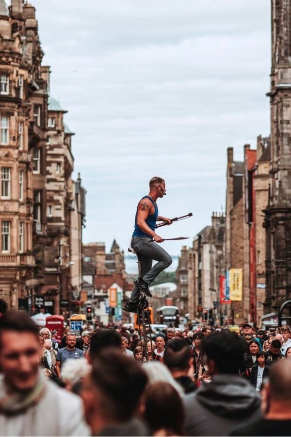 Edinburgh Festival Fringe performer.