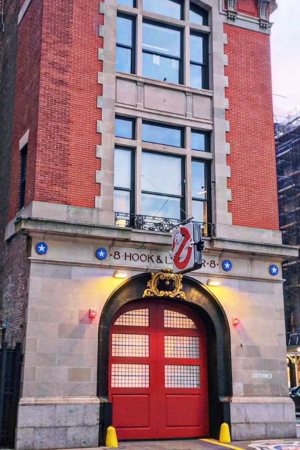 Ghost busters headquarters in the Tribeca area, Manhattan, New York City.