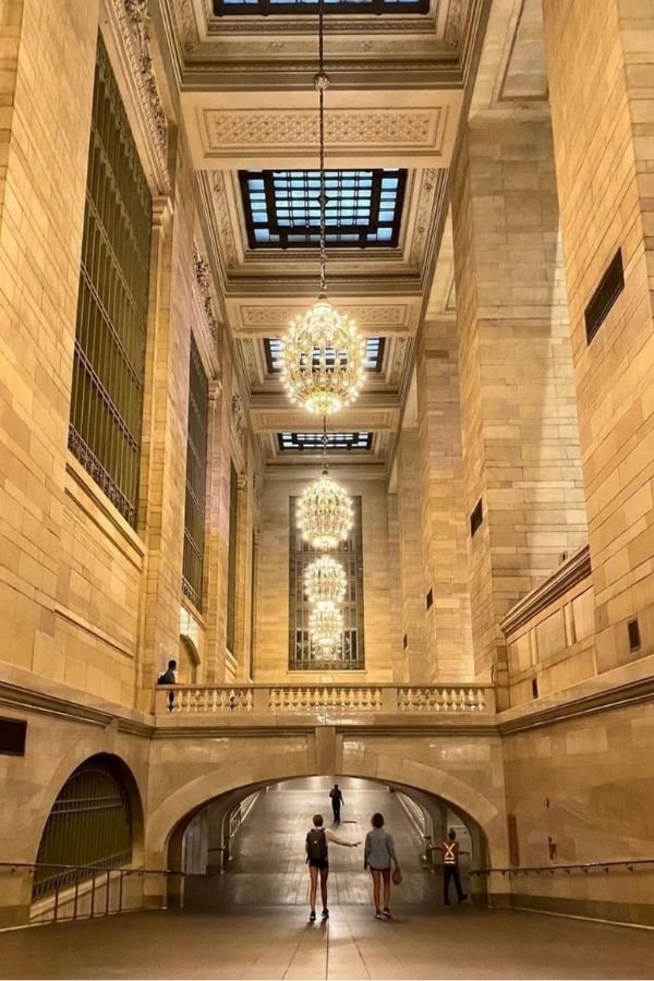 The way to the whisper gallery in Grand Central Station, NYC.