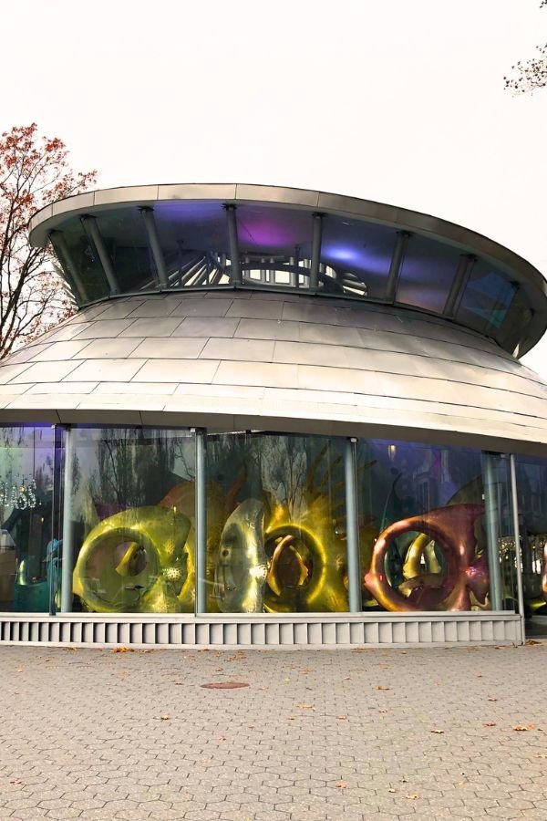 SeaGlass Carousel in Battery Park. Lower Manhattan, New York City.