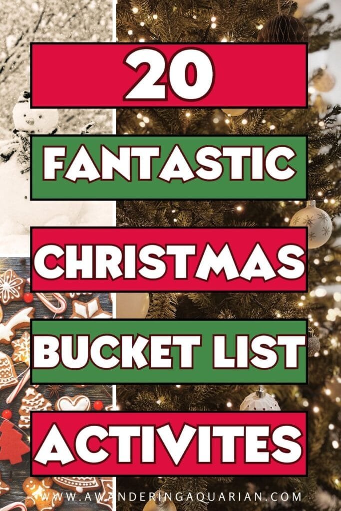 Hometown Christmas bucket list item. to share with others and help everyone get into the holiday spirit.