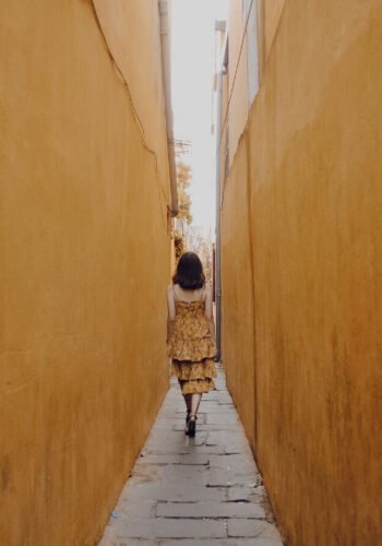 girl in alley
