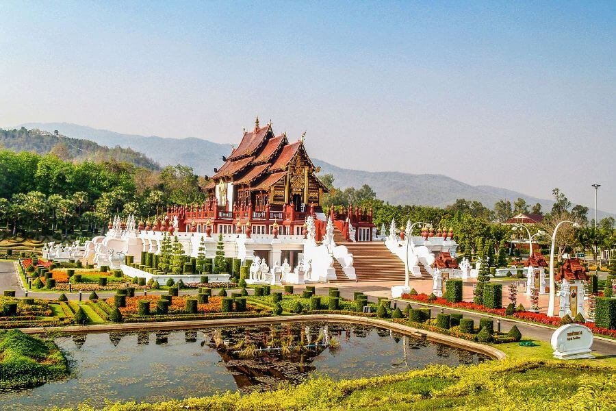 greenery, Royal Pavilon, Thailan, Royal Park Rajapruek