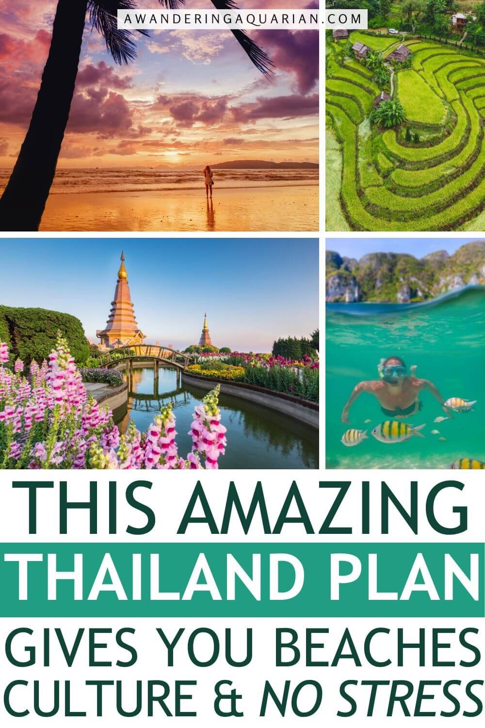 incredible Thailand travel itinerary